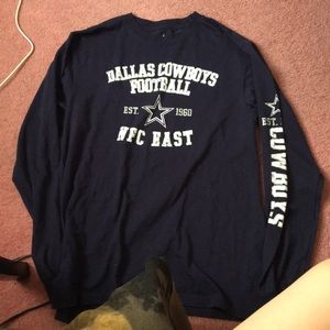 Dallas cowboys long sleeve shirt